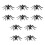 20 Pcs Fake Realistic Bugs Halloween Prank Decor 2