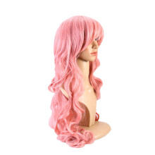 80 Cm Kleurrijke Golflinte Pruik Met Voor Cosplay En Lolita