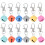 12 Halsband Glöckchen Für Haustiere Mit Anhängern 8