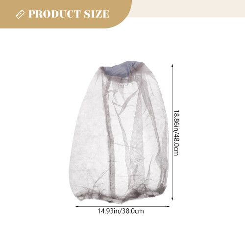 5Pz Antizanzare Cappello Con Rete Protettiva 2