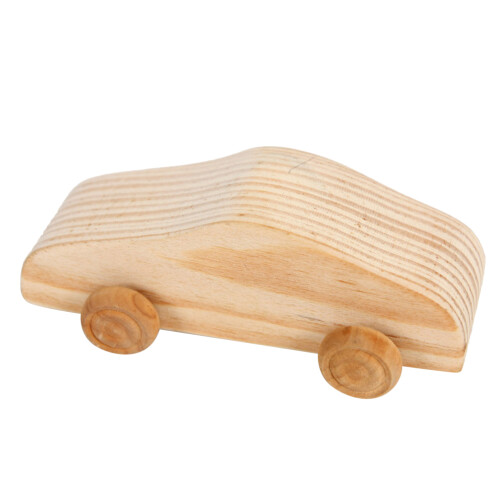 1 Pezzo Miniatura Auto In Legno A Mano Da Te