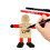 2 Pezzi Robot In Legno Con Articolazioni Per Bambini (Beige) 9