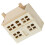 Mini Landscape Villa Wooden Ornament Model 2