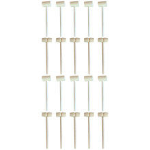 20 Pcs Wooden Mallets Mini Hammers For Kids Cake Decorating Toys