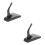 2Pcs 1/400 Scale Plastic Model Airplane Display Stand For Home Store 11