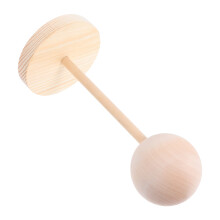 2 Piezas Soporte Madera Para Y Extensiones - Estante Miniatura