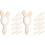 20 Pezzi Specchi In Legno Non Verniciati Te 4