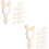 20 Pezzi Specchi In Legno Non Verniciati Te 8