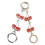 2Pz Estensione Tracolla Per Borsa Alloy Colorate Moda 1