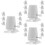 21 Pcs Clockwork DIY Toy Plastic Craft Movement Parts 8