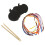 Two Sets Hanging Scratch Paper Halloween Theme Decor 5