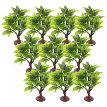 10 Pezzi Mini Piante Sintetiche Per Modellismo