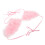 Top Rosa Per in Poliestere Con Scollo A V E 10