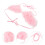 Top Rosa Per in Poliestere Con Scollo A V E 4
