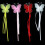 12 Magici con Glitter e per Costume da 6