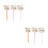 6 Pezzi A Peluche Kawaii Per Ufficio Aula 6
