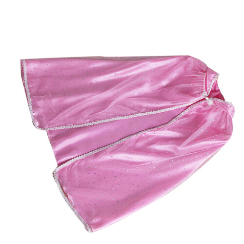 1 Pezzo Mantello Bambina Sciarpa Inverno Rosa S 1