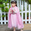 1 Pezzo Mantello Bambina Sciarpa Inverno Rosa S 7