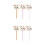 6 Pezzi A Peluche Kawaii Per Ufficio Aula 9