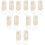 12 Pcs Plush Doll Movement DIY Pull Ring Toy Craft Parts 10