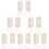 12 Pcs Plush Doll Movement DIY Pull Ring Toy Craft Parts 11