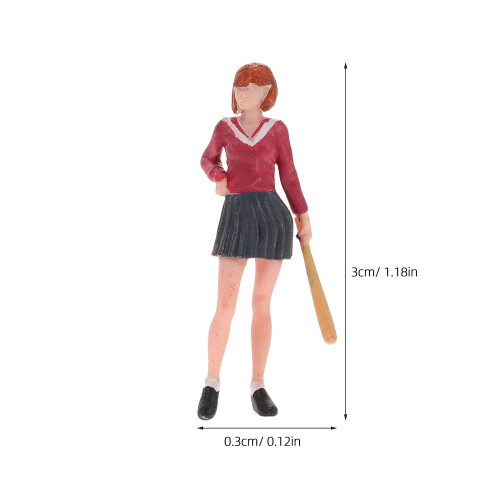 Mini Personaggio Baseball: In Uniforme Per 1