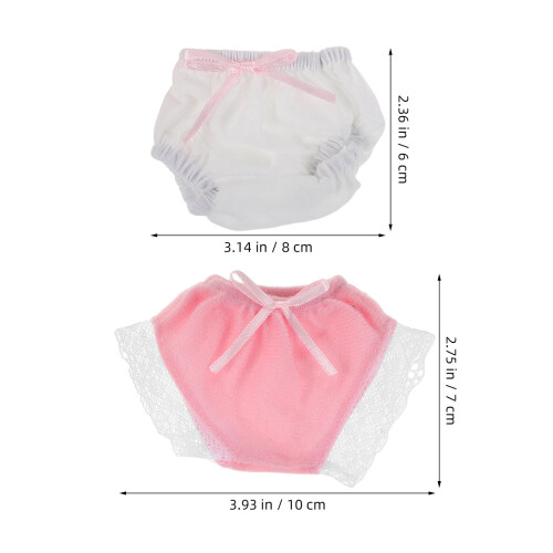 3 Mutandine Riutilizzabili per 20 Cm 2