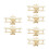 6 Set In Legno Pitturabile Per Bambini 10