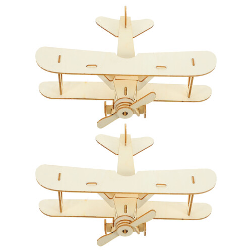 6 Set In Legno Pitturabile Per Bambini 1