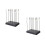 2Sets DIY Modell Malclip Halter Mehrfarbig Kunststoff Set 4