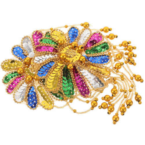 Spalline Con Paillettes E Frange Per Costume Donna