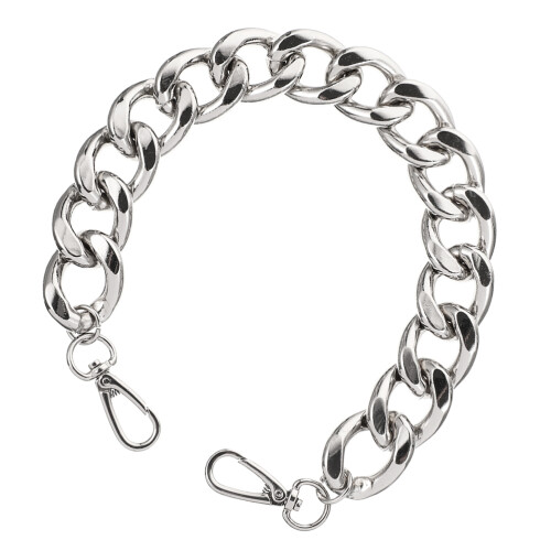 2Pz Decorativa in Argento Per Borse E Borsette Versatili