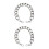 2Pz Decorativa in Argento Per Borse E Borsette Versatili 6