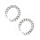 2Pz Decorativa in Argento Per Borse E Borsette Versatili 8