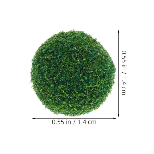5 Pezzi Artificiale Topiaria Sintetica 1,4 Cm 2