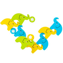 Assorted Color Elephant Kids Building Blocks Educational Toy