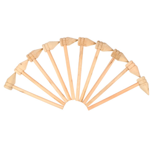 30Pz Mini Martelli in Legno Per Utensili E Giochi Bambini 1