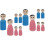 20 Stuks Mini Tafeldecoraties Kinderen Doe-Het- 6