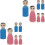 20 Stuks Mini Tafeldecoraties Kinderen Doe-Het- 5