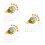 3 Set Pulegge Con Cinghia In Gomma Per Modellini E Rc 9