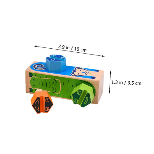 Set Giocattoli Educativi In Legno Per Bambini 1