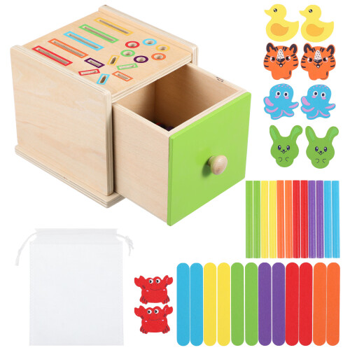 Set Forma In Legno Montessori Per Bambini