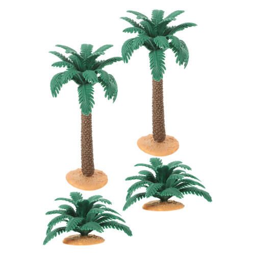 4 Pezzi Mini Per Paesaggio In Miniatura Artificiali 1