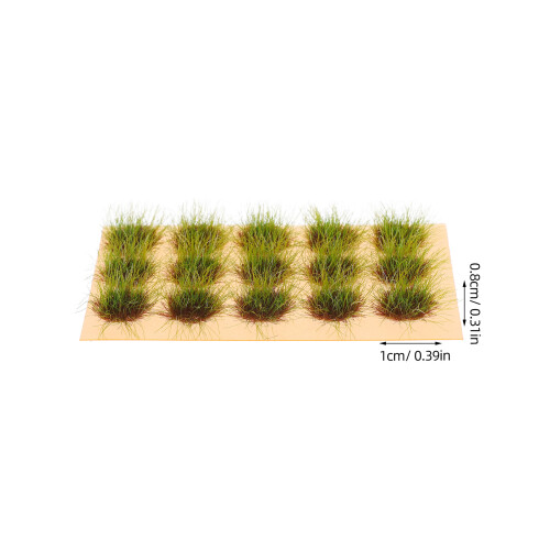 Simulated Grass Cluster Miniatura Grama Estática Artificial 1
