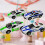 4Pcs Simulation Pull Back Mini Police Car Model Toy For Kids 4