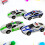 4Pcs Simulation Pull Back Mini Police Car Model Toy For Kids 8