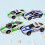 4Pcs Simulation Pull Back Mini Police Car Model Toy For Kids 7