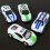 4Pcs Simulation Pull Back Mini Police Car Model Toy For Kids 6