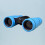 4X Adjustable Children'S Binoculars For Bird Watching Blue 3