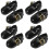 4 Pares De De Couro Para 7